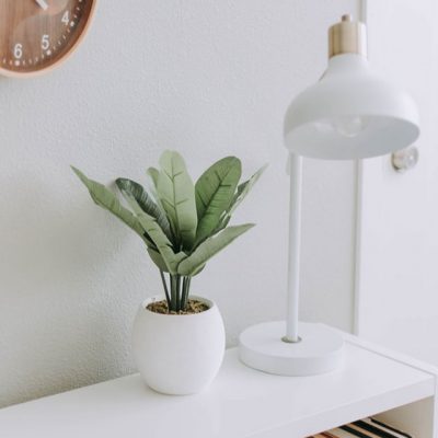 white wall